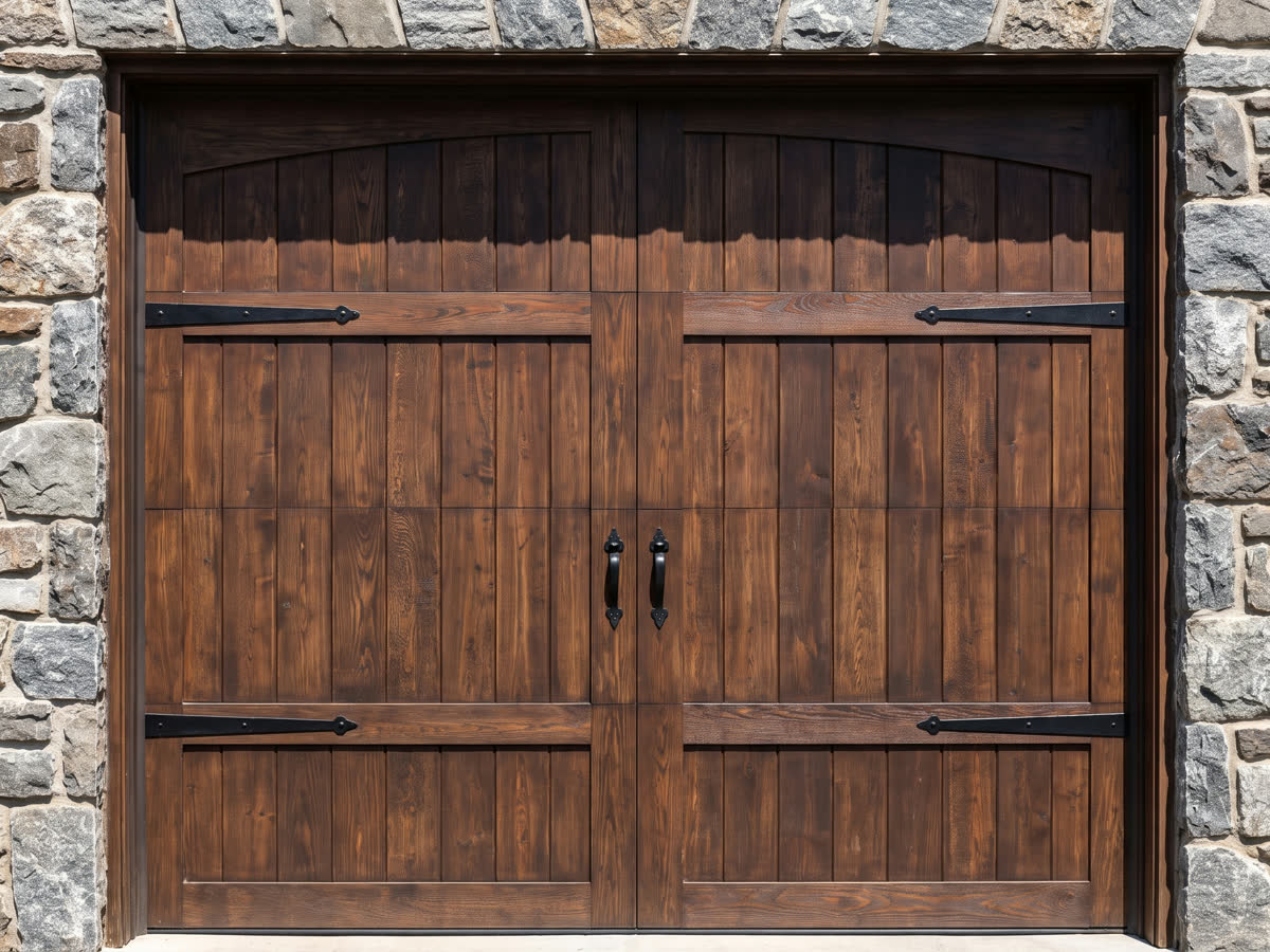 Carriage-house style garage door